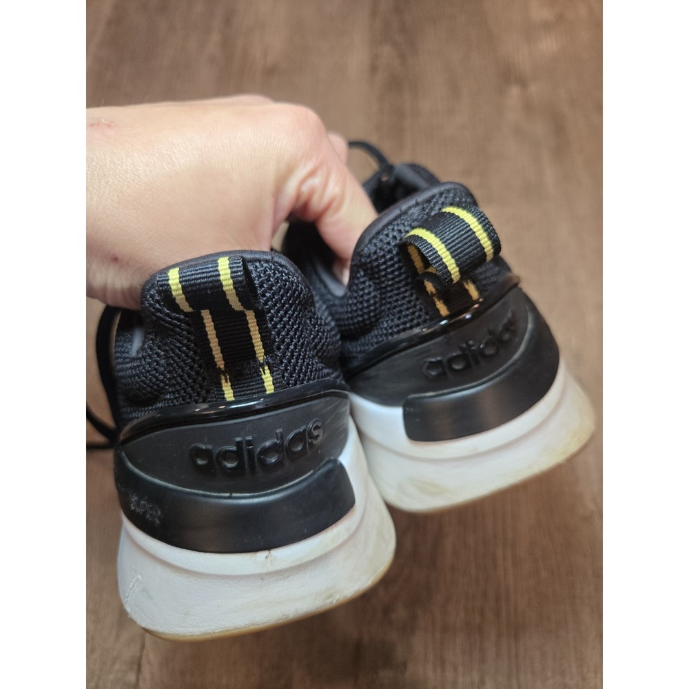 Women's Adidas Cloudfoam Black‎ Shoes Size 9 - Picture 4 of 7